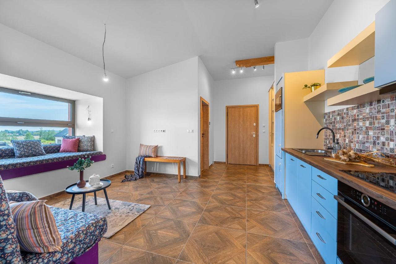 Laskara Garden Apartment By Prague Forest Nové Jirny Dış mekan fotoğraf