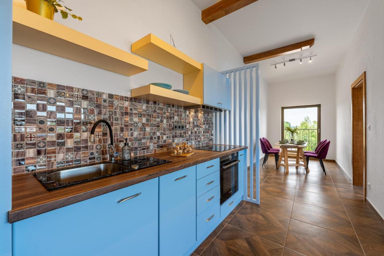 Laskara Garden Apartment By Prague Forest Nové Jirny Dış mekan fotoğraf